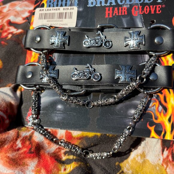 Hair Glove Boot Bracelet - Western Accessory Boot Jewelry Bling - Picture 2 of 3